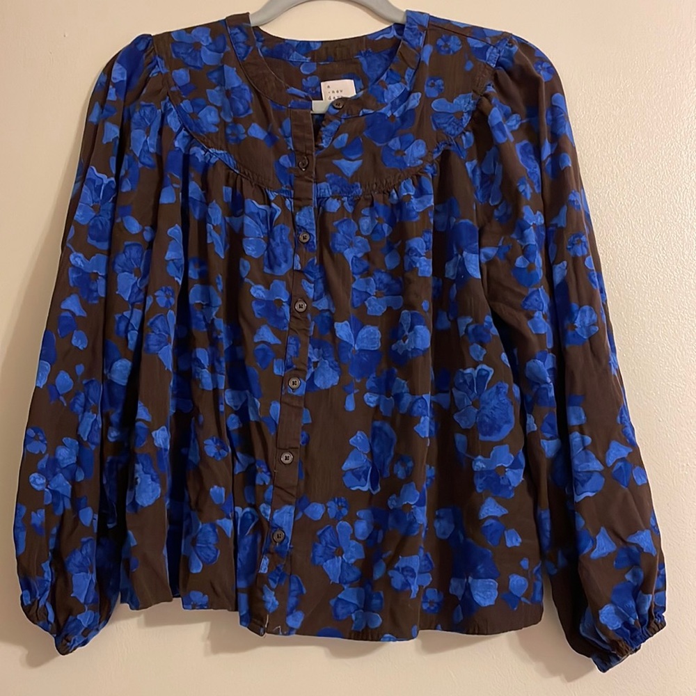 A•New•Day long sleeve top, size small.
